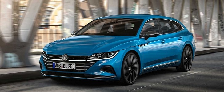 2021 Volkswagen Arteon Gains 1.5 TSI and 197 HP 2.0 TDI in the UK