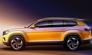 2021 Volkswagen Atlas Facelift Borrows Styling Cues From the Atlas Cross Sport