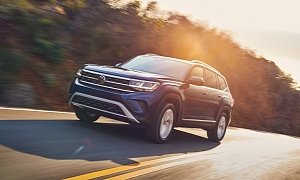 2021 Volkswagen Atlas Parks Right Up the Competition’s Alley, Priced at $31,545