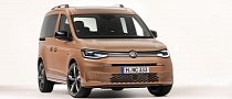 2021 Volkswagen Caddy Leaked Official Photos Confirm New Rear Suspension System