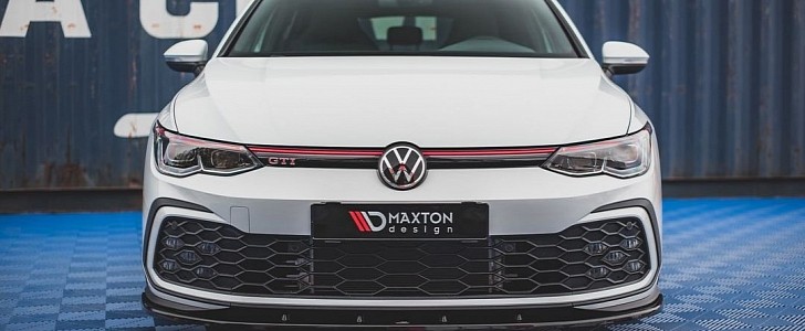 2021 Volkswagen Golf 8 GTI Gets Subtle Body Kit from Tuner Maxton Design