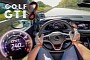2021 Volkswagen Golf 8 GTI Subjected to Autobahn Speed Test