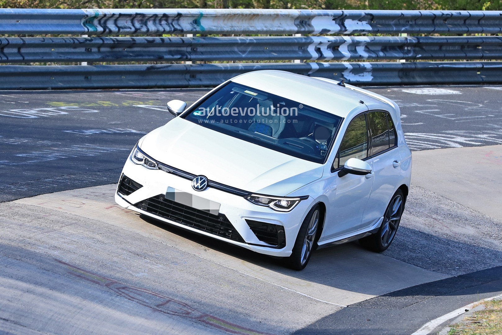 21 Volkswagen Golf 8 R Begins Nurburgring Testing Has More Power Than Type R Autoevolution
