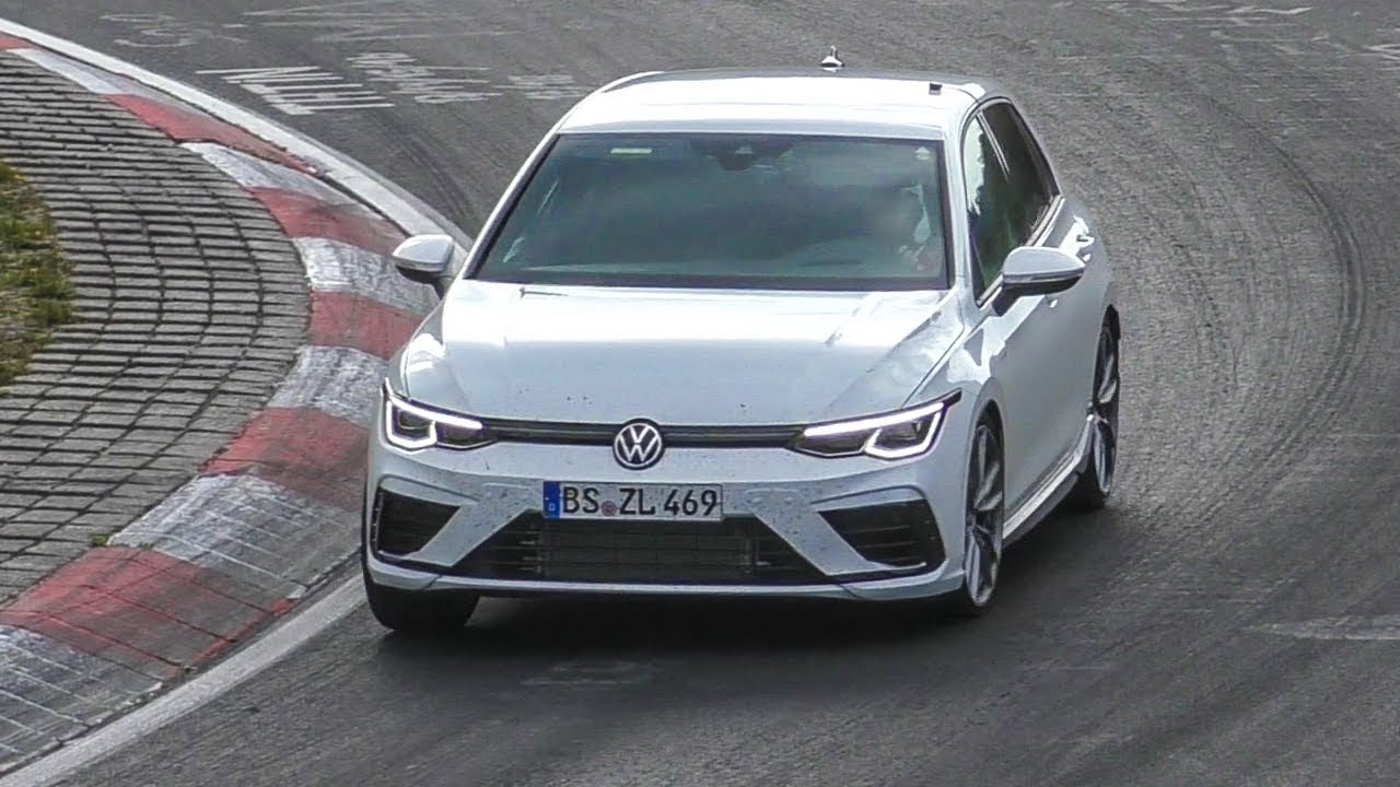 2021 Volkswagen Golf 8 R Spied Testing With Manual Gearbox Ahead of
