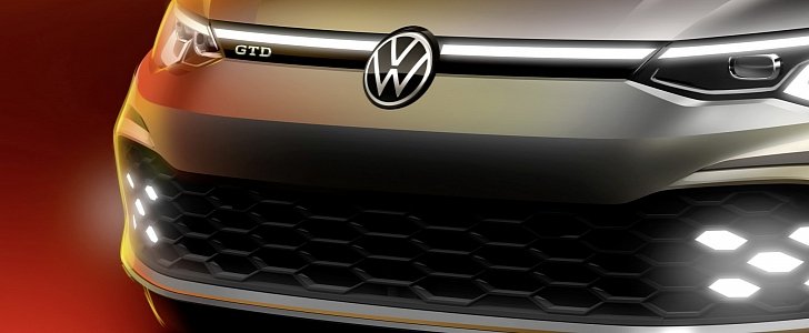 2021 Volkswagen Golf GTD Teased, Has 200 HP