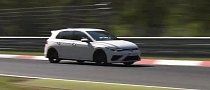 2021 Volkswagen Golf R and Tiguan R Testing at Nurburgring With Same 2L Turbo