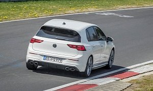 2021 Volkswagen Golf R Puts New Turbo to the Test at the Nurburgring