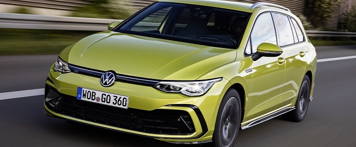 2021 Volkswagen Golf Wagon Launched in the UK, Alltrack Has 197 HP 2.0 TDI