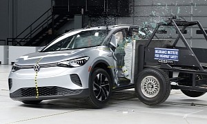 2021 Volkswagen ID.4 Electric Crossover Gets IIHS's Top Safety Pick+ Rating