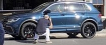 2021 Volkswagen Tiguan Facelift Spied Undisguised, Has Golf Headlights