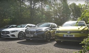 2021 VW Golf vs. Audi A3 vs. BMW 1 Series vs. A-Class: Hatchback Comparison