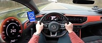 2021 VW Polo GTI Hits 149 MPH After Bumpy Autobahn Ride, Has Very Cool Paddles