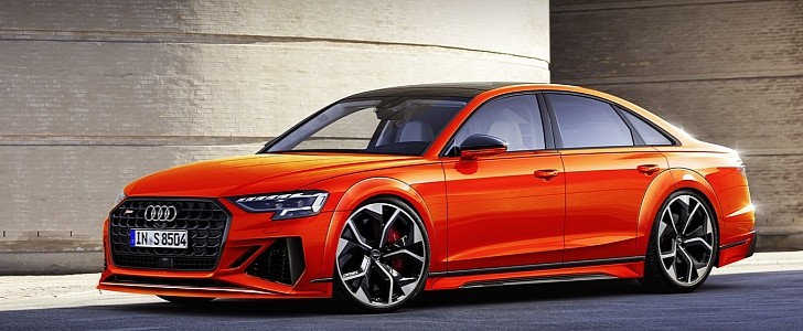 2022 Audi RS 8 rendering by X-Tomi Design