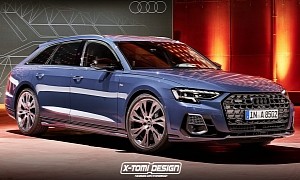 2022 Audi A8 Avant Imagined as the Ultimate Family Hauler, Renders Crossovers Useless