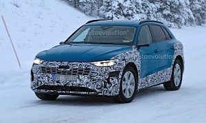 2022 Audi e-tron Facelift Spied During Winter Testing, Expect Its Reveal Soon