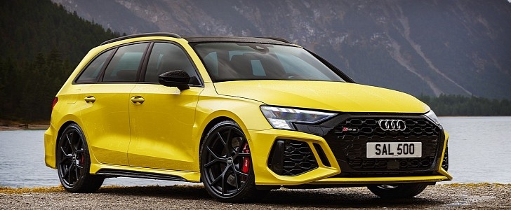 2022 Audi RS 3 Avant rendering by X-Tomi Design