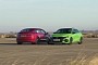 2022 Audi RS 3 Drag Races Tesla Model 3 Performance, Outcome Isn't Surprising