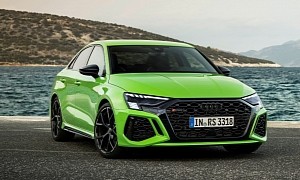 2022 Audi RS 3 Recalled to Address Airbag Issue, S3 and A3 Also Affected