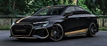 2022 Audi RS 3 With Manhart RS3 500 Upgrade Kit Belts Out 493 HP