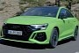 2022 Audi RS3 Sedan Leaked Images Reveal Everything, Show Extra Menace