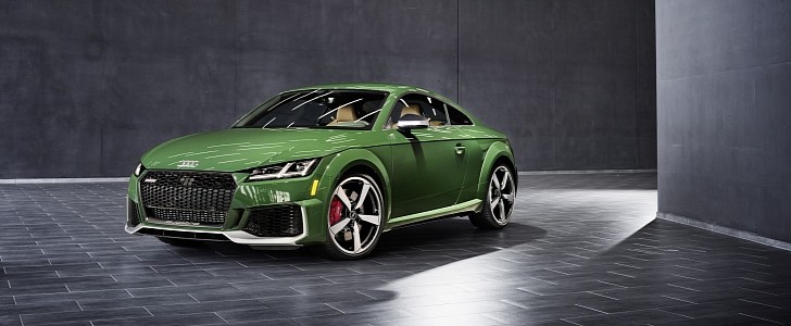 2022 Audi TT RS Heritage Edition Marks the Sporty Model's Death in the United States - autoevolution