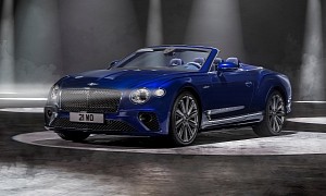 2022 Bentley Continental GT Speed Convertible Unleashed With Fancy Chassis Tech