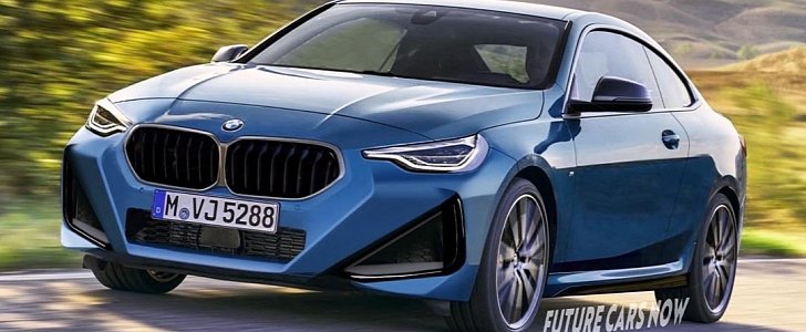 2022 BMW 2 Series Coupe Gets Rendered, Look Like a Bad Facelift