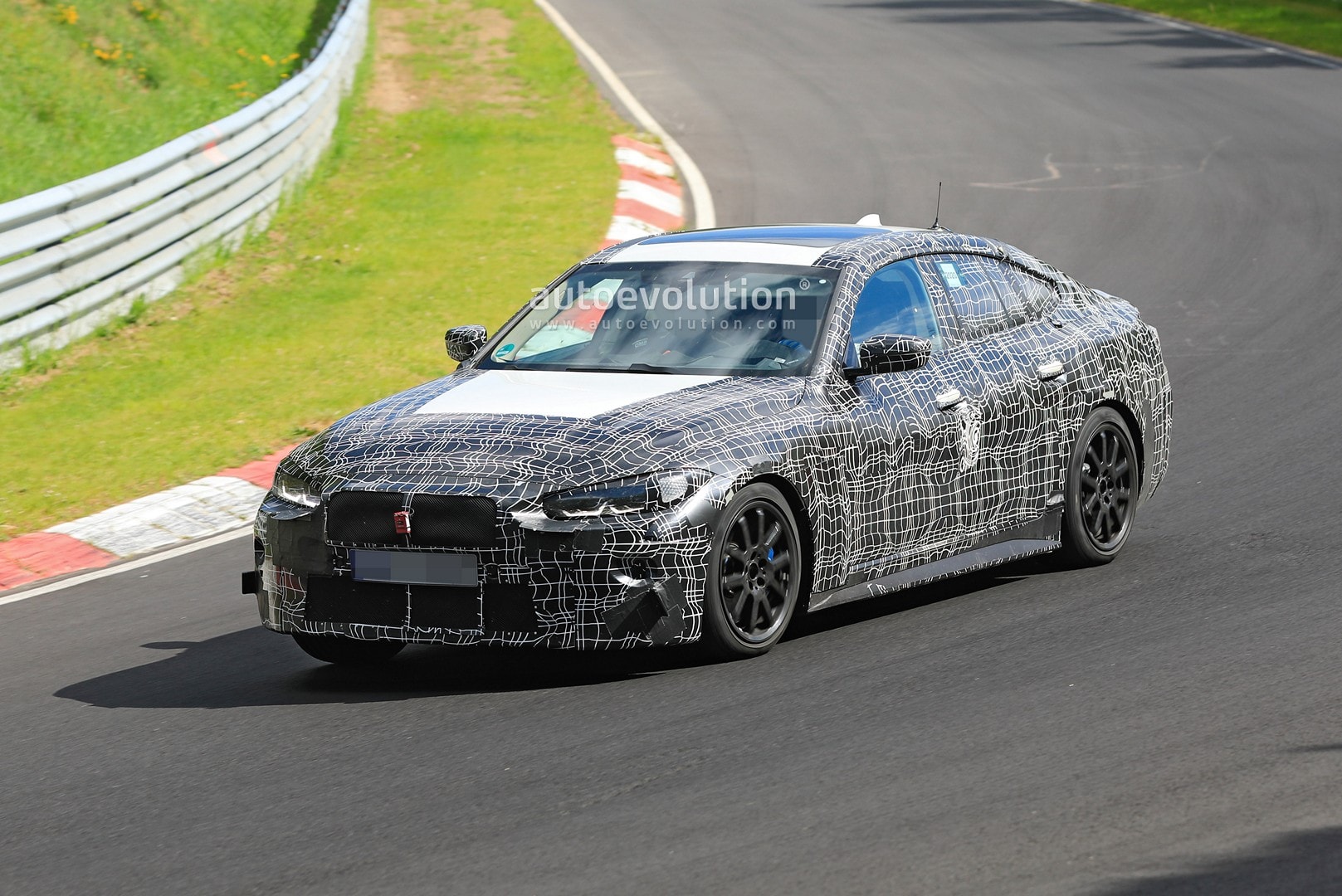 2022 BMW  4 Series Gran Coupe Spotted Testing M Parts at 