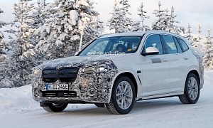 2022 BMW iX3 With M Package Spied, Might Get Dual-Motor Option at Facelift