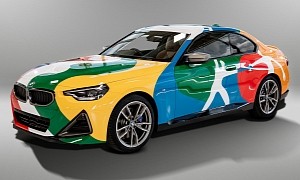 2022 BMW M240i Art Car Took 7 Weeks to Come to Life, This Is the Result