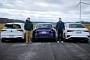 2022 BMW M240i vs. VW Golf R vs. Audi S3 Drag and Roll Race With Obvious Results