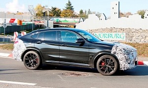 2022 BMW X3 M40i Spied Together With X4 M