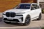 2022 BMW X7 Shows Its Facelifted Skin in Unofficial Renderings