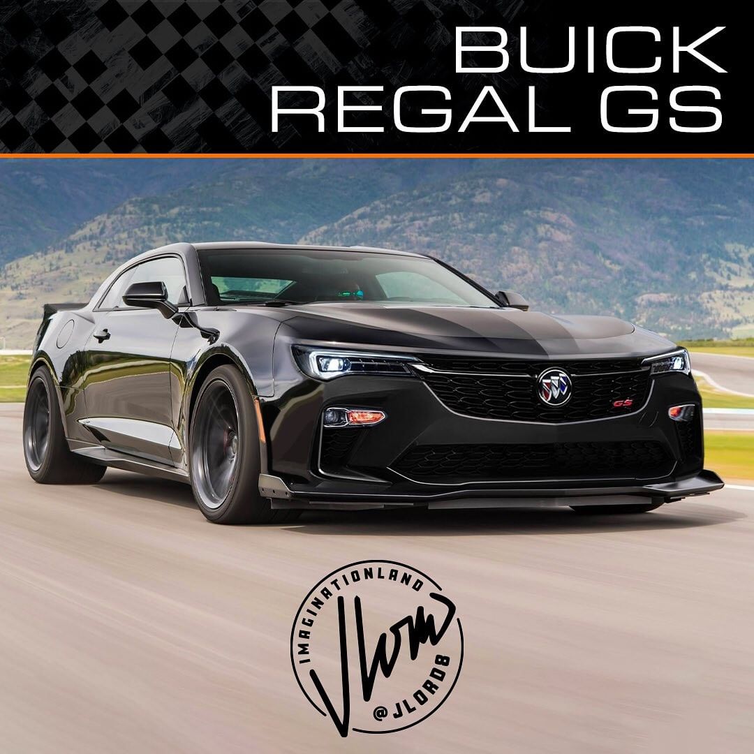 2022 Buick Regal GS Reimagines Camaro ZL1 and Verano With Twin