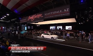 2022 Cadillac Blackwing VIN 001 Cars Sold at Auction for $165,000 and $265,000