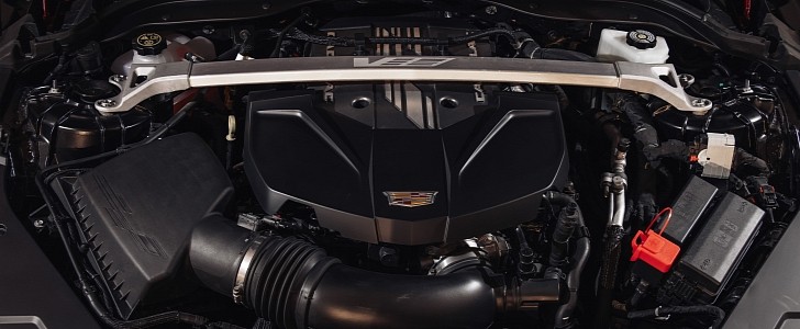 2022 Cadillac CT5-V Blackwing LT4 V8 engine