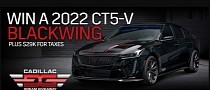 2022 Cadillac CT5-V Blackwing Shines Dark With Gray and Red Details for a Mere $3