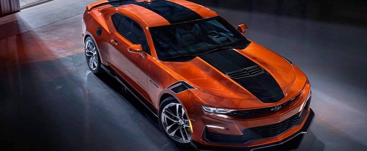 2022 Chevrolet Camaro in Vivid Orange