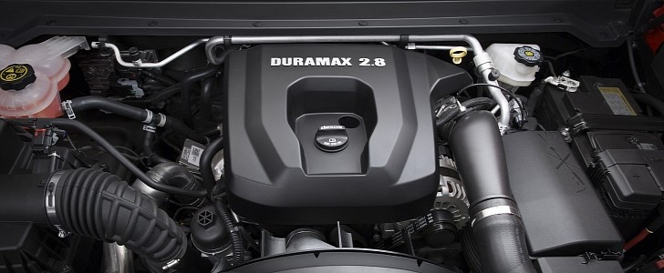 2016 Chevy Colorado Duramax engine