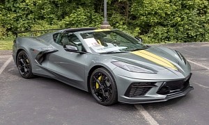 2022 Corvette Stingray C8.R Championship Edition Coupe Is Low Mileage and Highly Desirable
