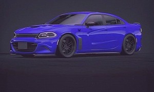 2022 Dodge Charger Hellcat JDM Rendering Looks Like a Grown-Up Miata