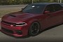 2022 Dodge Charger Hellcat Magnum Nails the CGI Widebody Muscle Wagon Approach