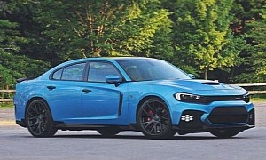 2022 Dodge Charger Rendered With New Front Fascia, Shows Sleek Design