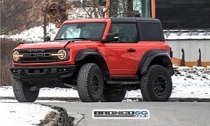 2022 Ford Bronco Raptor Two-Door Rendering Is Nothing More Than Wishful Thinking