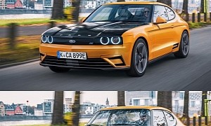 2022 Ford Capri RSe Reimagines Original 1972 RS 2600 With Sustainable Punch