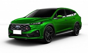 2022 Ford Evos ST Rendered as a Sporty Station Wagon Instead of a Crosswagon