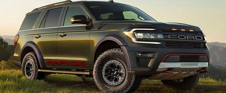 2022 Ford Expedition Raptor rendering
