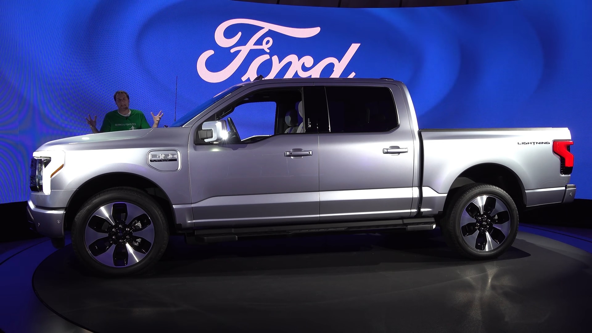 2022 Ford F-150 Lightning Reviewed by Doug DeMuro, Quirks and