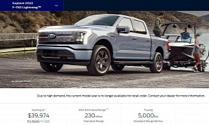 2022 Ford F-150 Lightning Sold Out