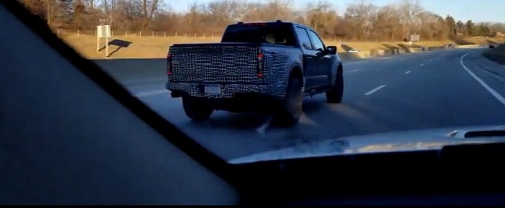 2022 Ford F-150 Raptor Spied by fordauthority.com